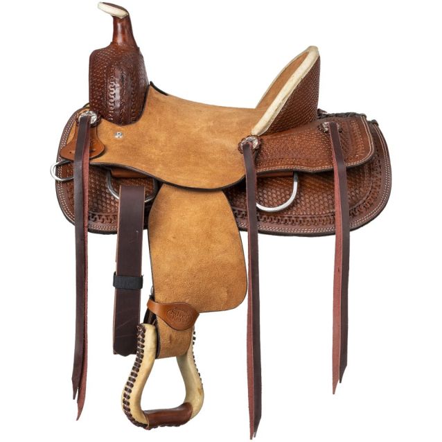 Silver Royal Youth Bodie Hard Seat Ranch Saddle