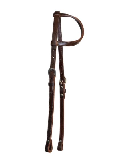 Classic Smooth One Ear Headstall by Circle Y