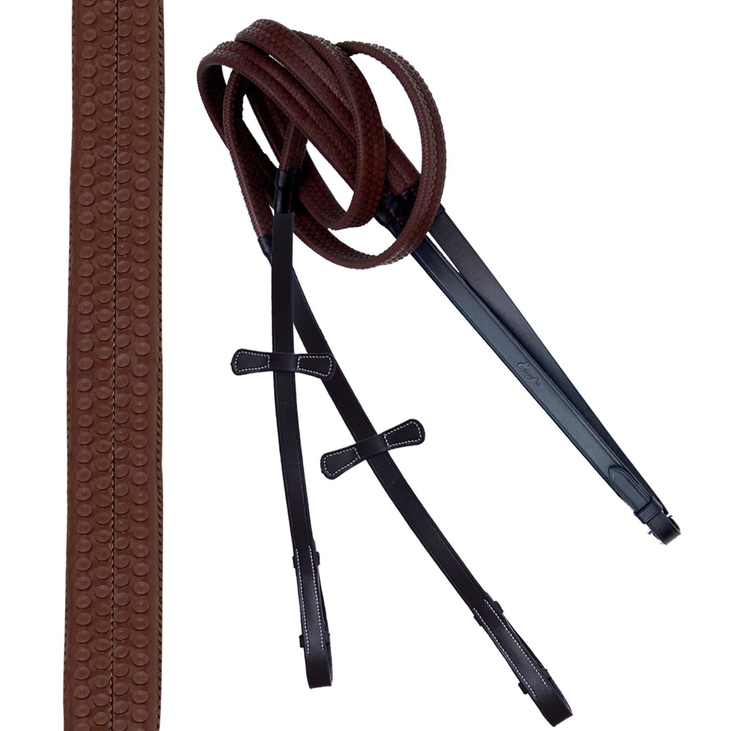 ExionPro Detachable Flash New Thin Raised Bridle & Reins