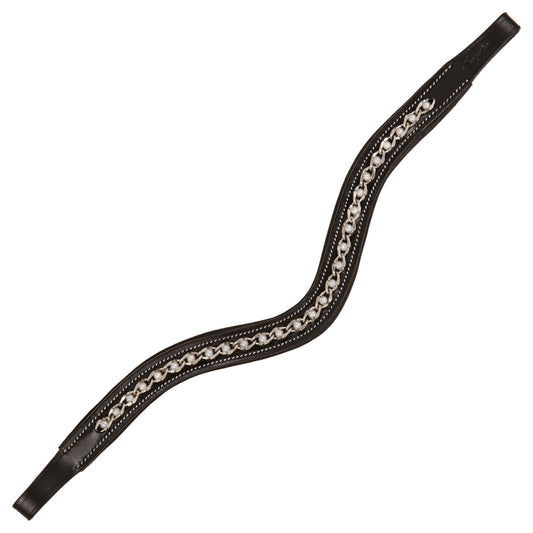 ExionPro Designer Spiral White Pearl Crystal Browband