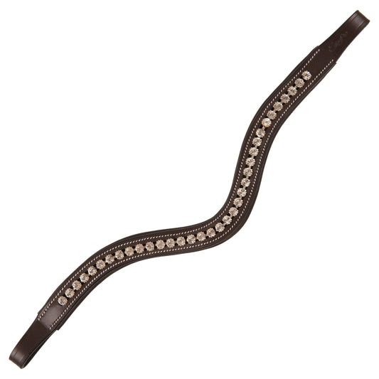 ExionPro Elegant & Attractive White Crystal Browband