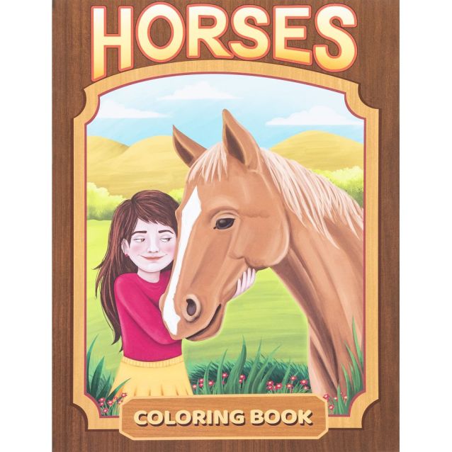 Coloring Book Horses