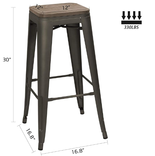 (PRE- ORDER) CINNOMMON Bar Stools