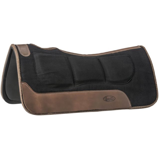 Tough-1 Western Shim Saddle Pad with Neoprene Bottom