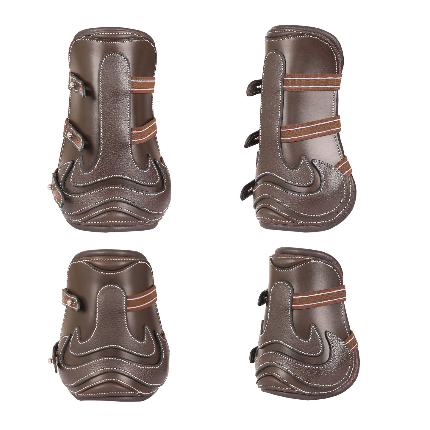 ExionPro Leather Horse Tendon Show Jump Boots - 402