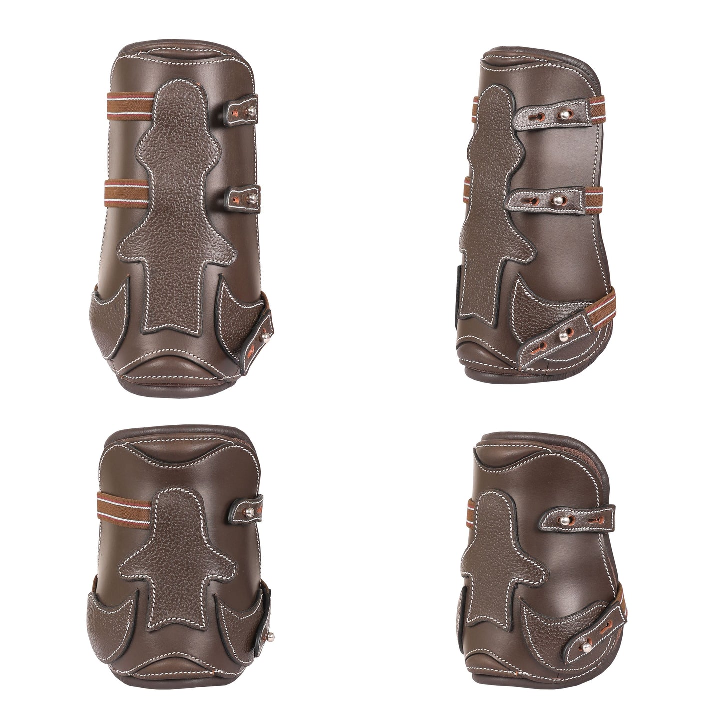 ExionPro Leather Horse Tendon Show Jump Boots - 403