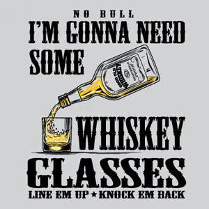 Whiskey Glasses T-Shirt