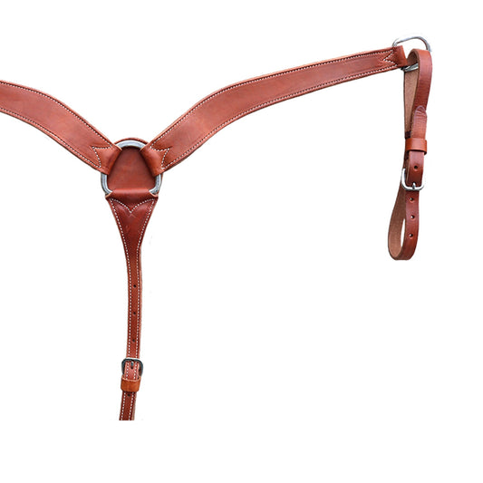 E-3700-H 2" Elite breast collar harness leather