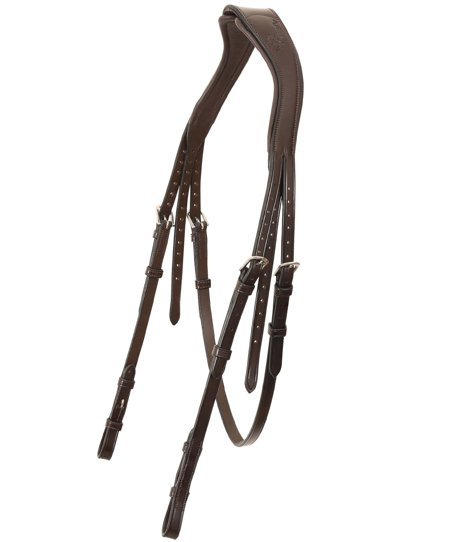 ExionPro 'Leo' Classic Dressage Bridle with Reins