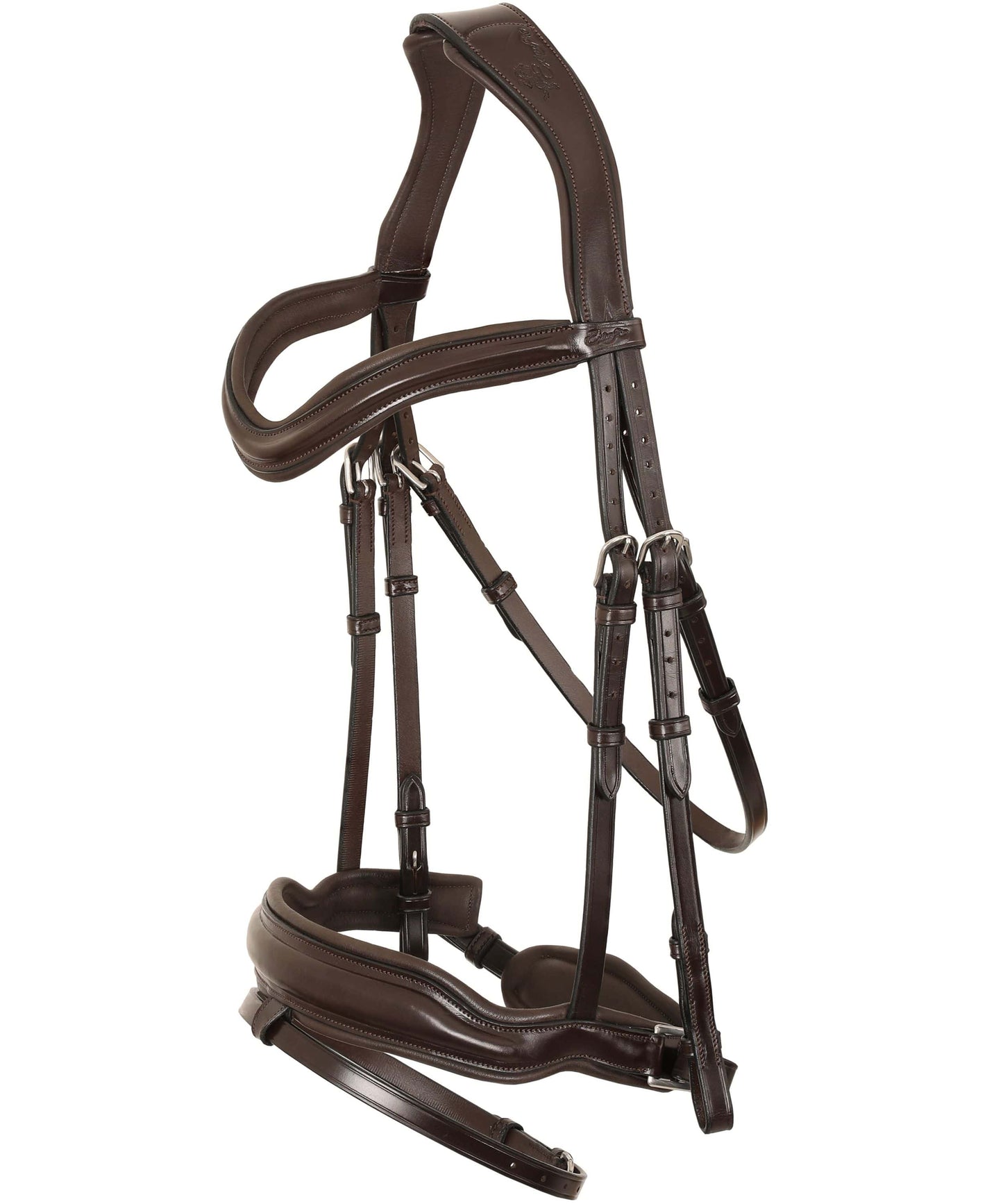 ExionPro 'Leo' Classic Dressage Bridle with Reins