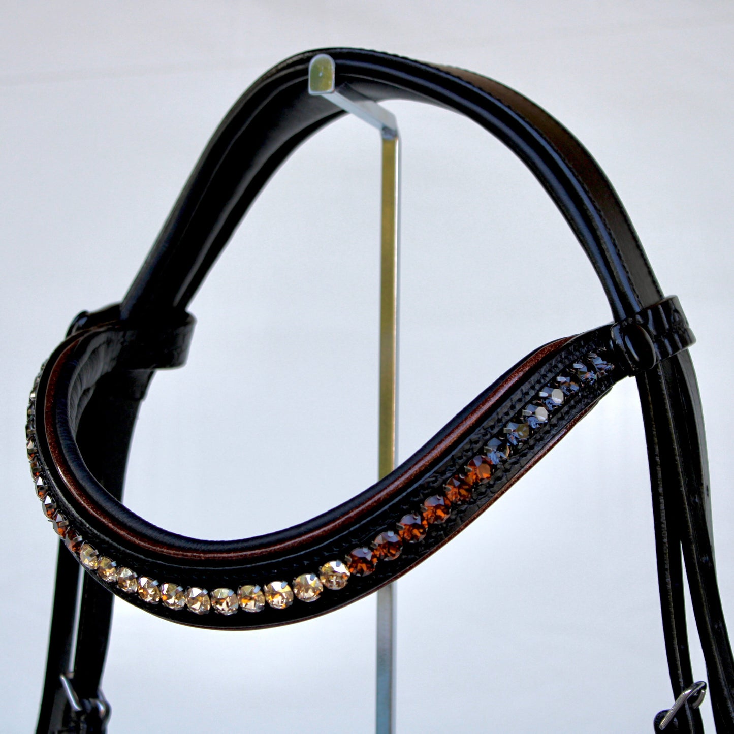 Barcelona Black Leather Snaffle Bridle