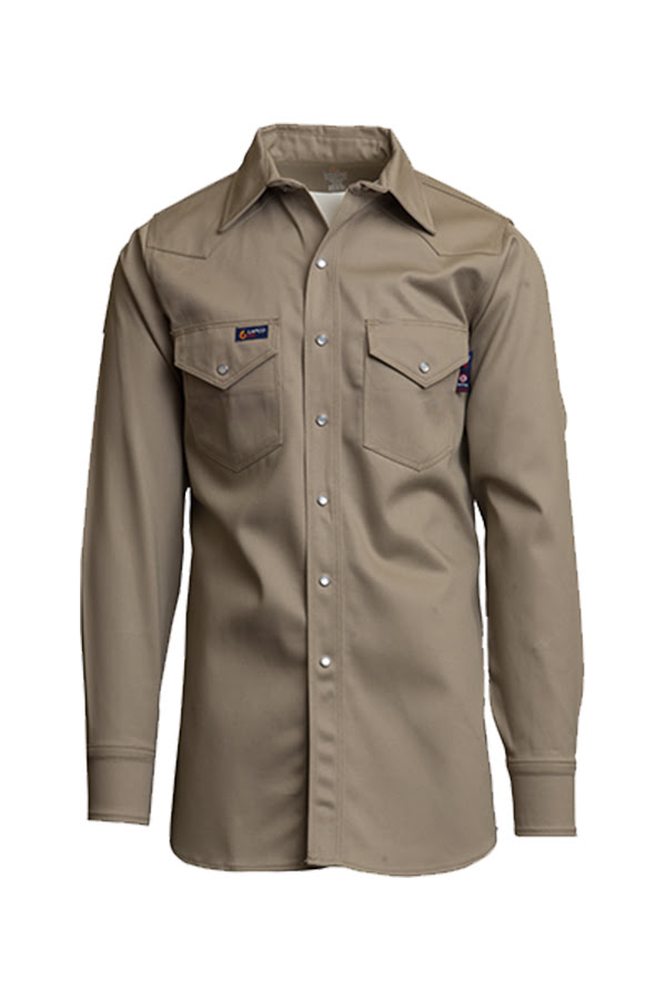 10oz. FR Welding Shirts | 100% Cotton - by Lapco