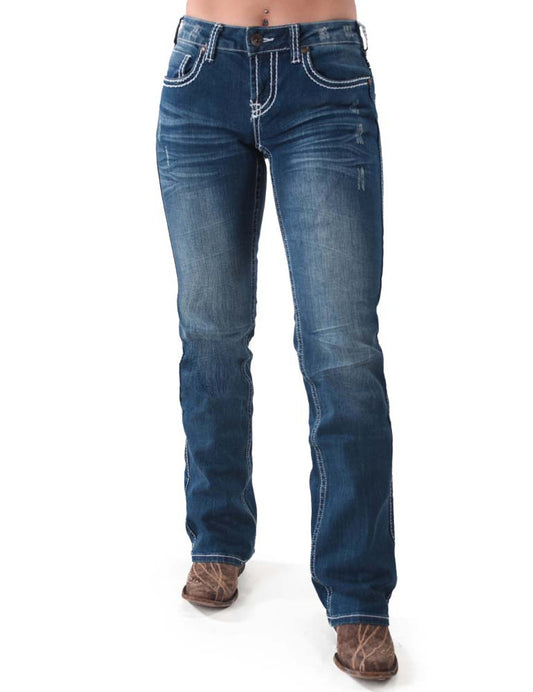 Womens Cowgirl Tuff Edgy Jeans