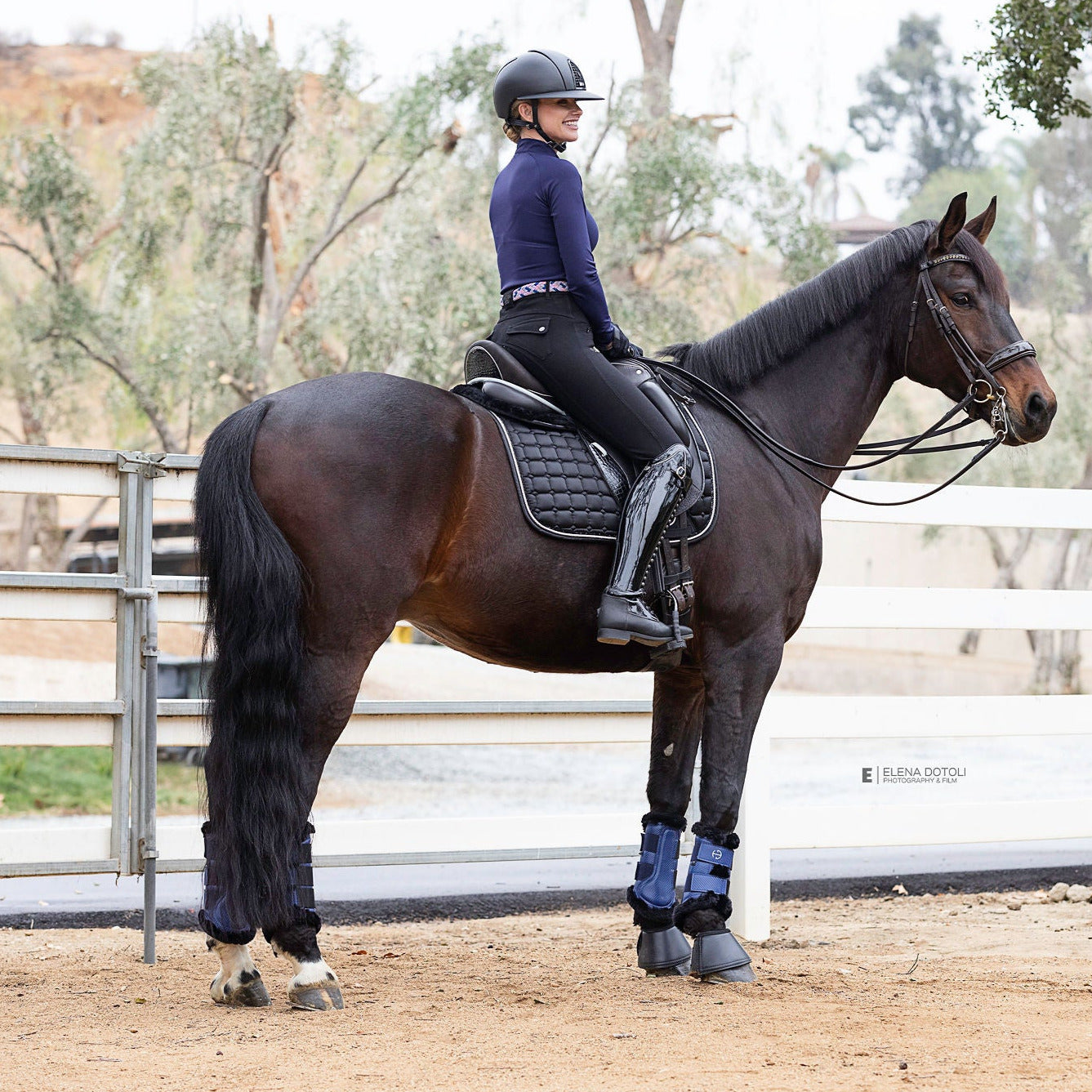 Kimberly Full Seat Breeches - Black