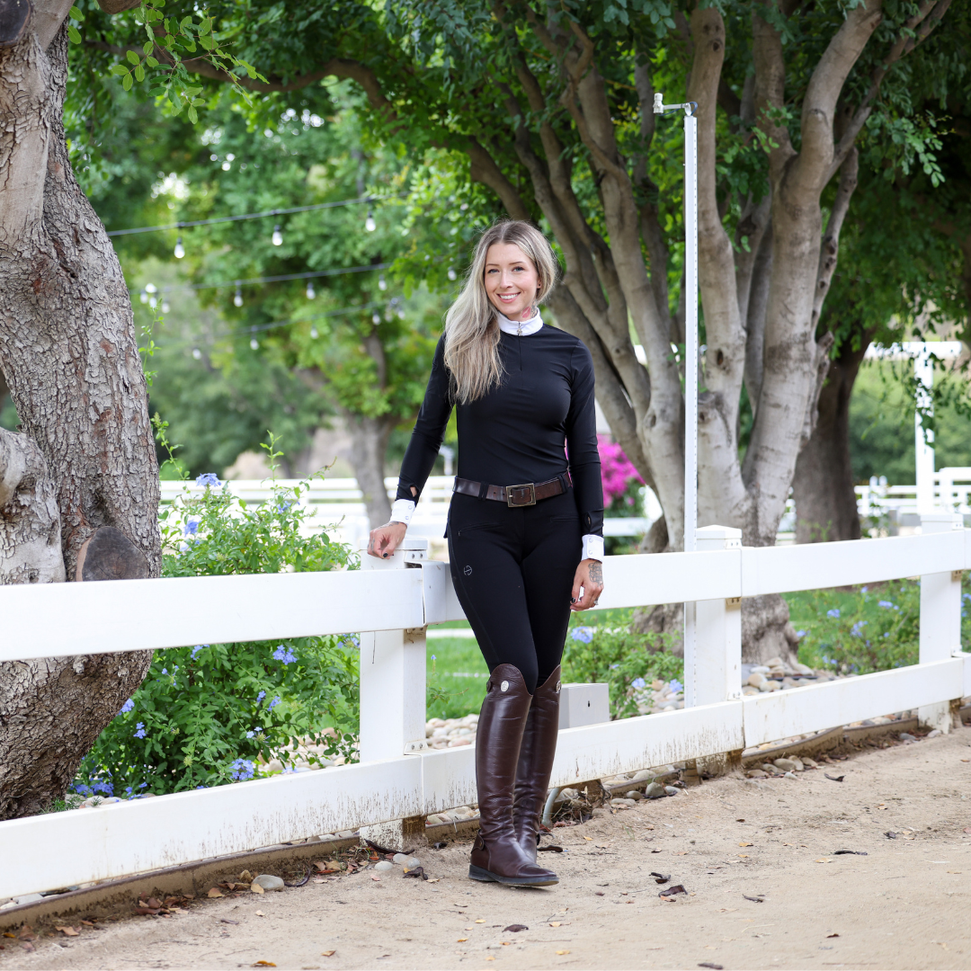 Kimberly Full Seat Breeches - Black