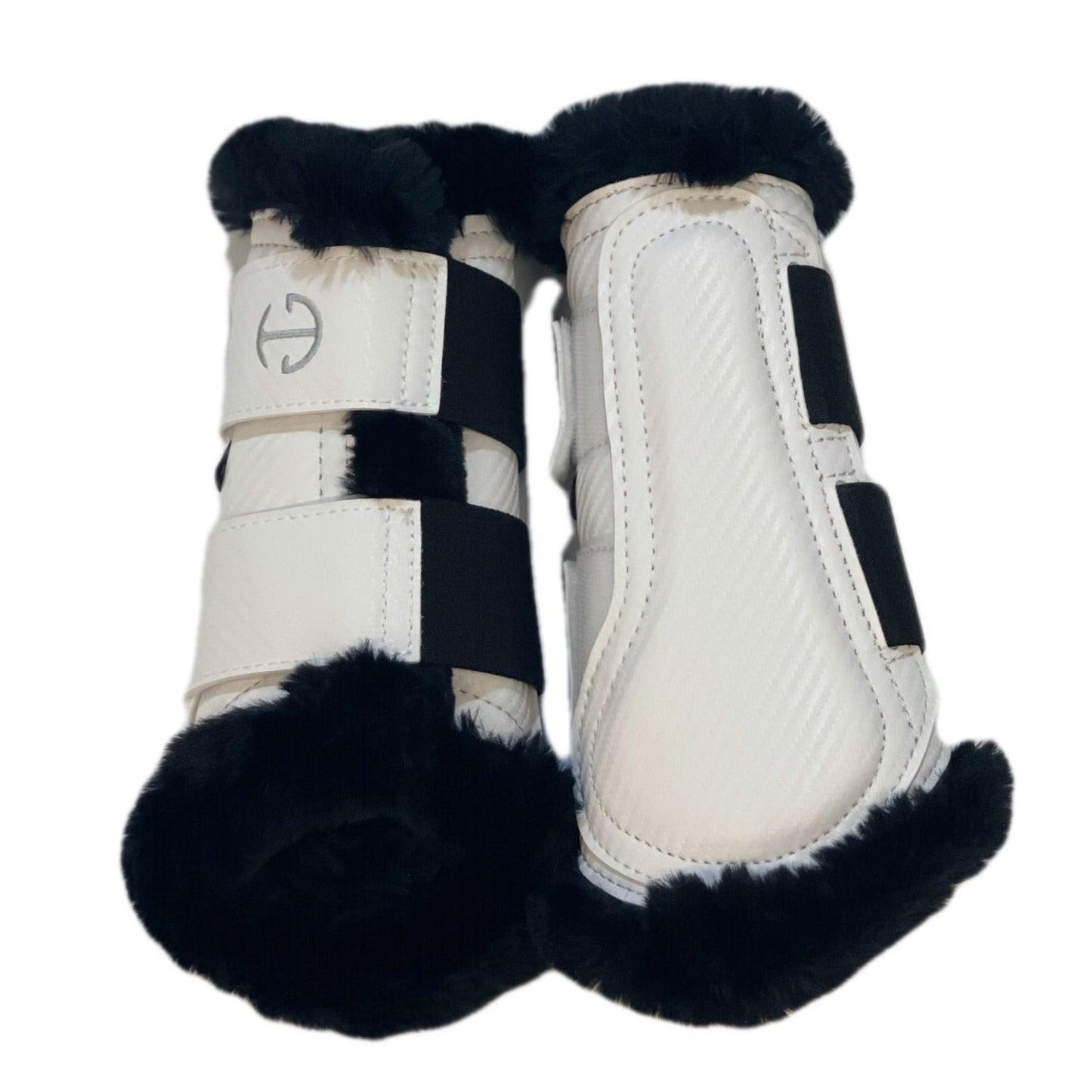 Halter Ego® Brushing Boots - White