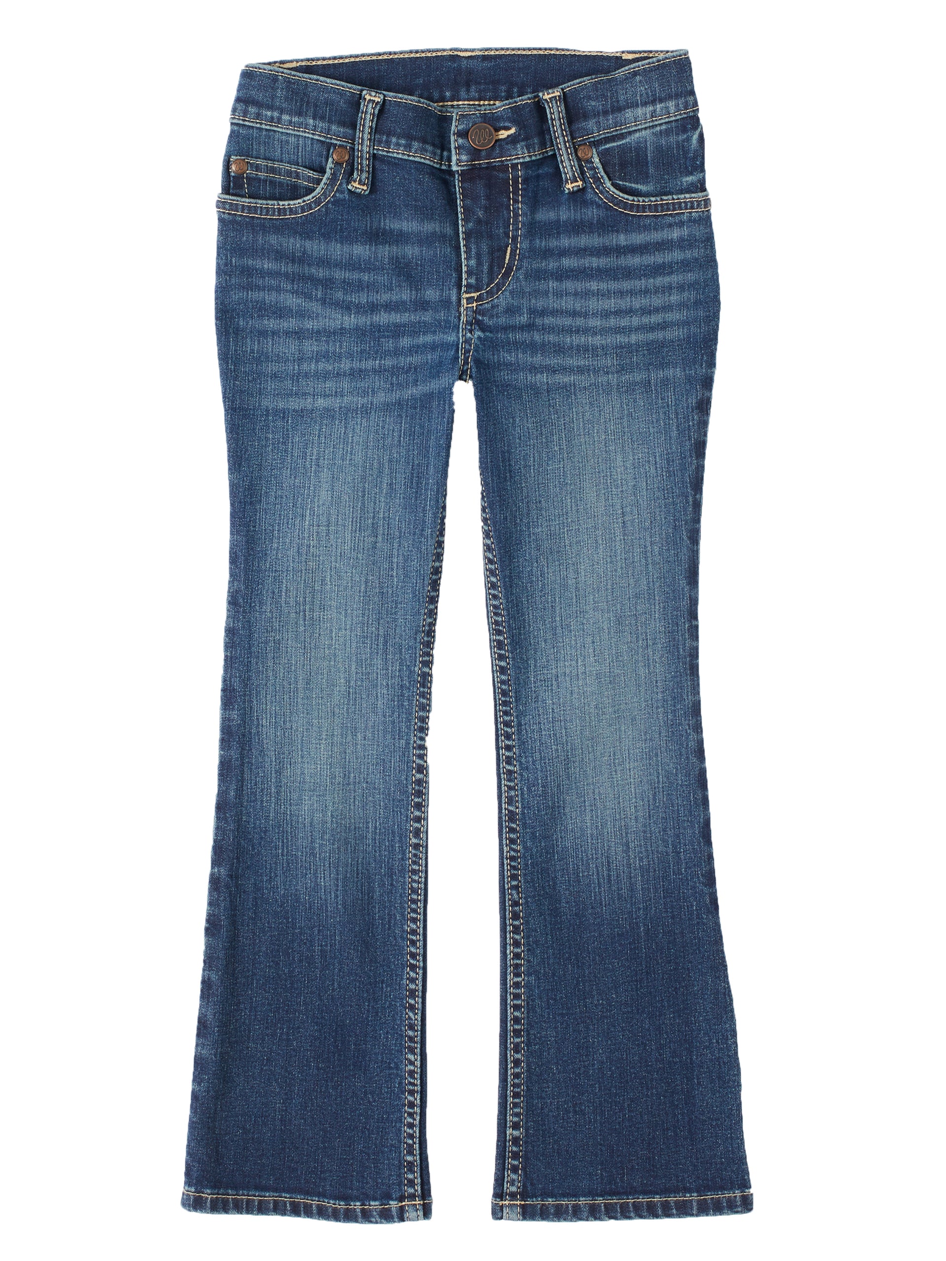 Wrangler Women's Cowboy Cut Jeans - Natural-Rise - Stonewash