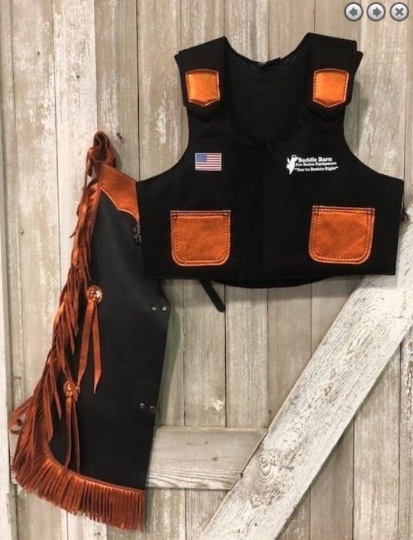 Chaps hot sale and vest