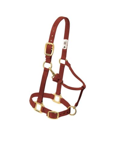 Weaver Adjustable Chin/Throat Snap Halter, 3/4" Suckling