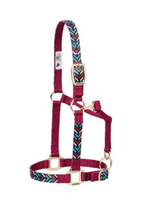 Adjustable Nylon Patterned Halter by Weaver