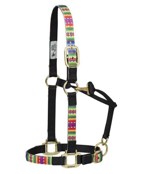 Adjustable Nylon Patterned Halter by Weaver