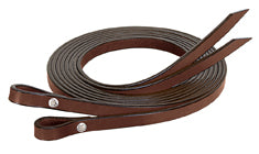 Bridle Leather Split Reins, 5/8" x 7'