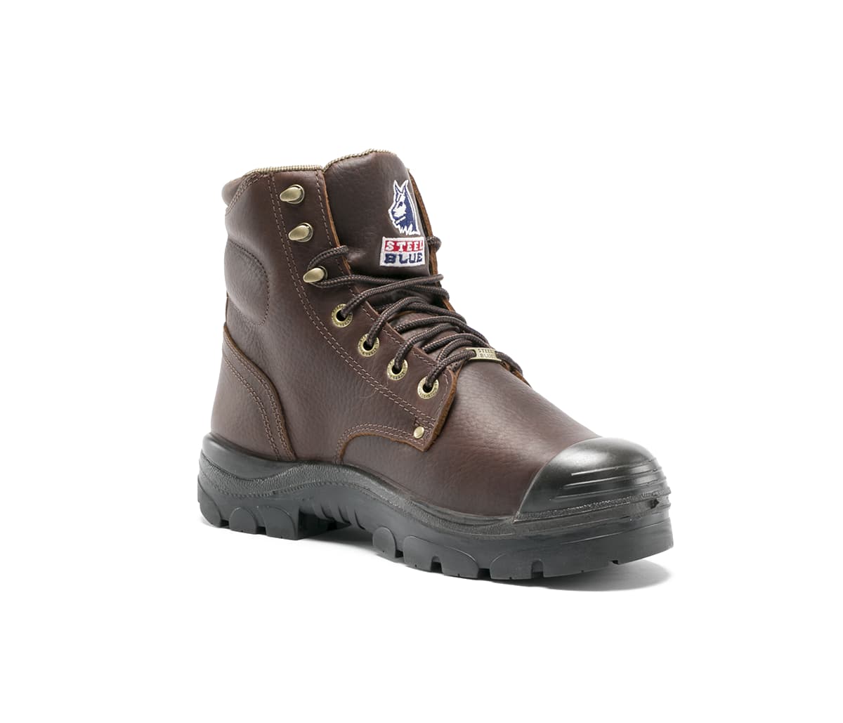 Men Work Boots with Met-Guard and Bump Cap by Steel Blue - Argyle