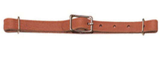 Straight Harness Leather Curb Strap